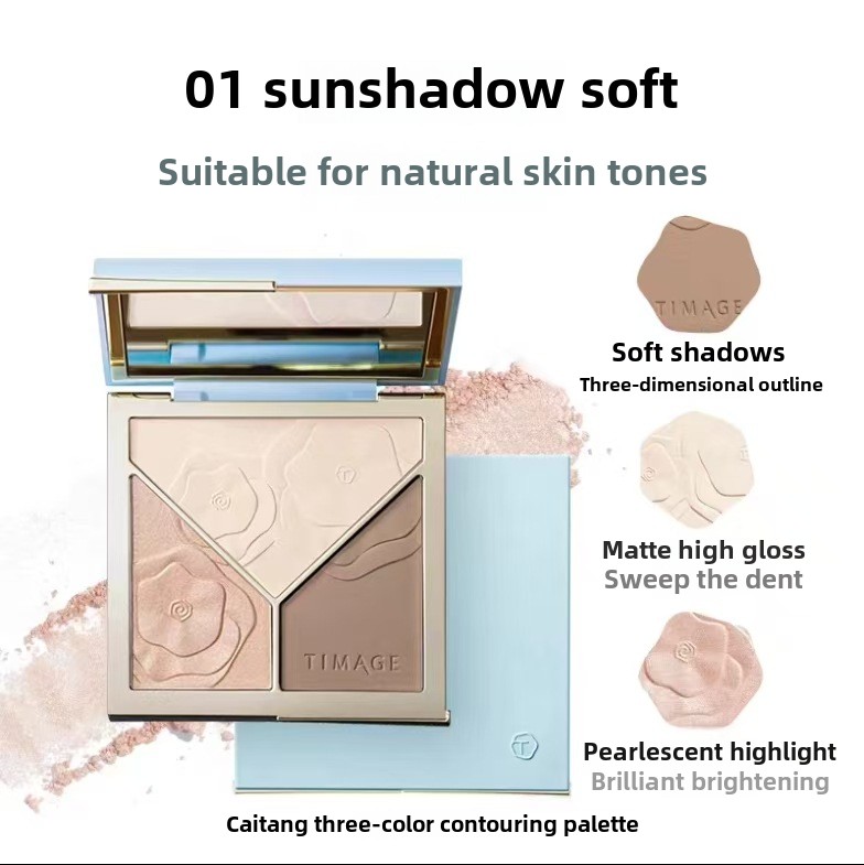 TIMAGE contouring palette upgr - Highlighter Bronzer Palette recension och pris