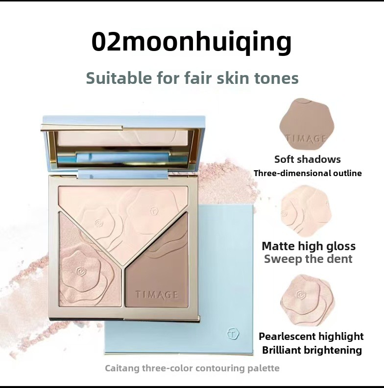 TIMAGE contouring palette upgr - Highlighter Bronzer Palette recension och pris