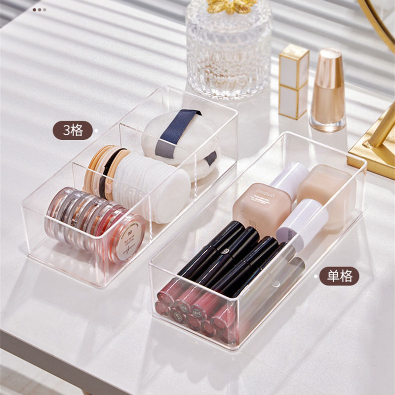 Acrylic Cosmetics Storage Box  - Beauty Makeup Blender recension och pris