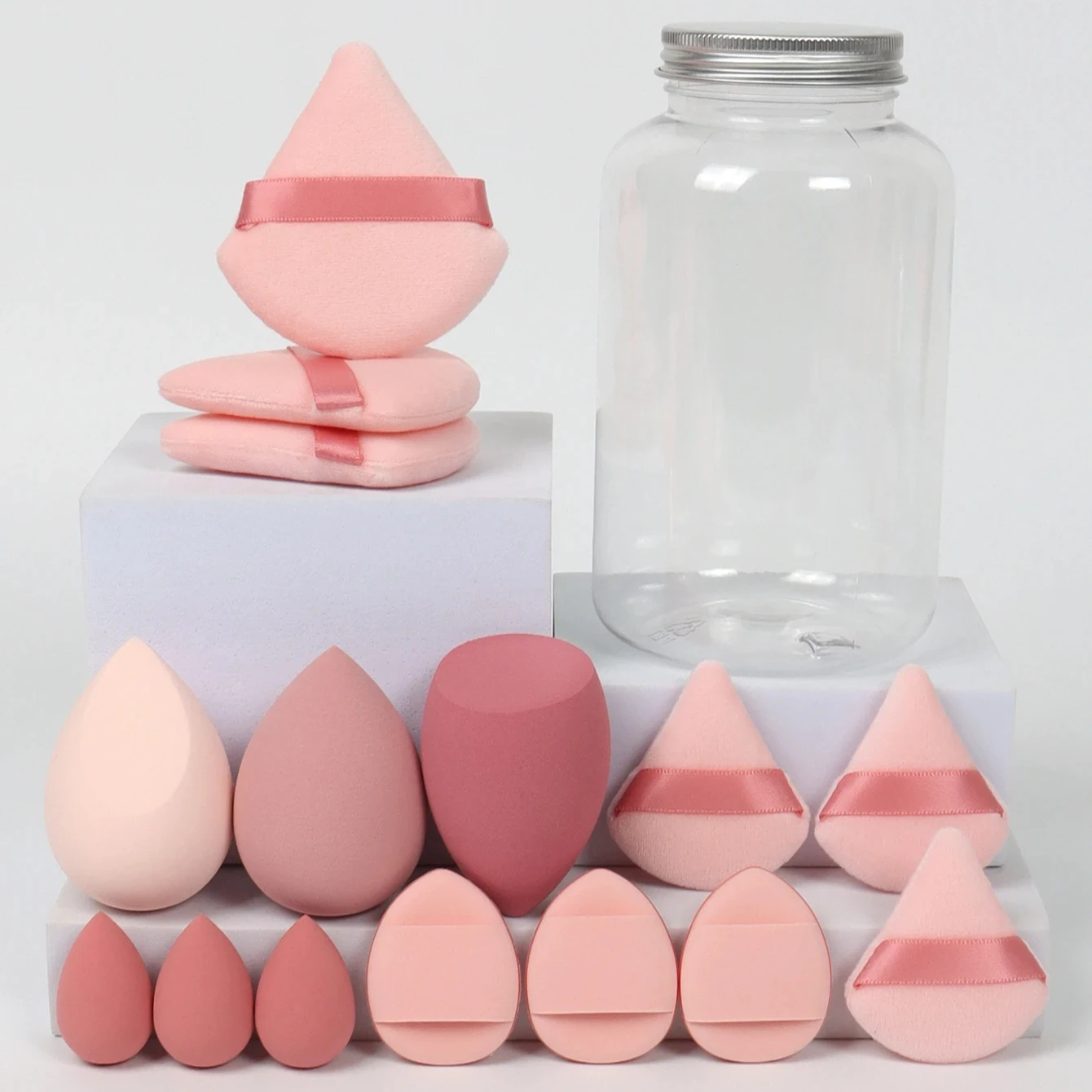12/15Pcs Makeup Sponge Cosmeti - Beauty Makeup Blender recension och pris